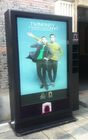 Outdoor street Digital Signage Kiosk , Self Service bill payment kiosks