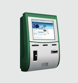 Muur Opgezette Kiosk met het Aanrakingsscherm/de acceptor van het Contant geldmuntstuk/Kaartlezer/Kaartautomaat