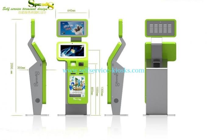 Krachtige Regelmatige PC van China of de Industriële Multifunctionele Kiosk van PC met 22 Duim boven HOOFDmonitorleverancier