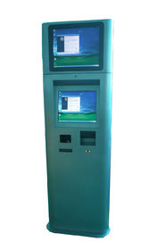 Mulitmedia Kiosks With Barcode Scanner And Card Reader, Thermal Printer For Government / Payment