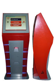 Led Monitor Card Dispenser And Passport Reader Self Payment Kiosk For Government Hall
