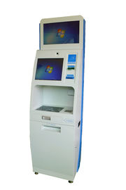 Touch screen Vrije Bevindende Kiosk met Identiteitskaart-Scanner en Paspoortscanner